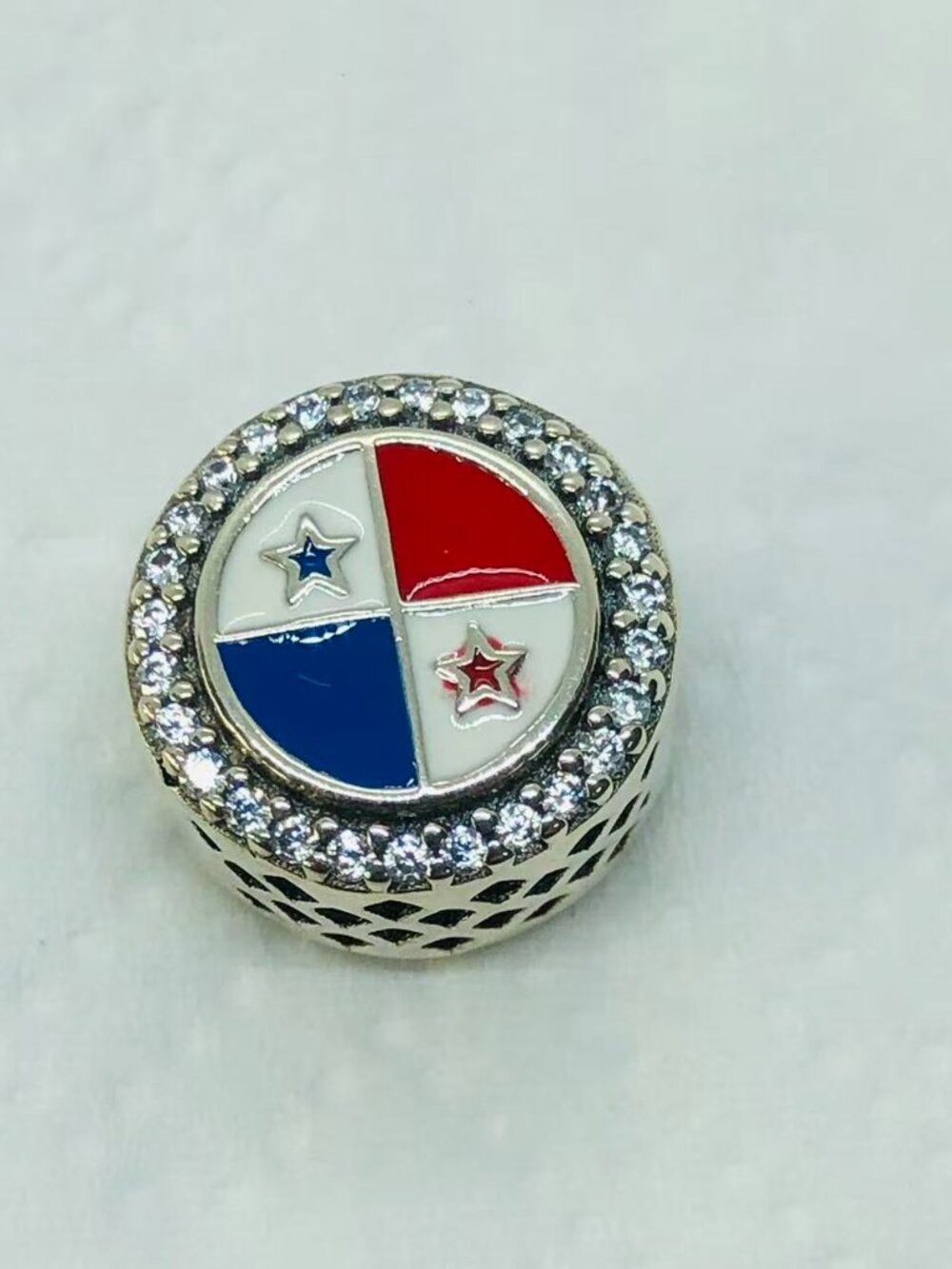 ✨ ✨Pandora Panama Flag Charm Exclusive Charm S925